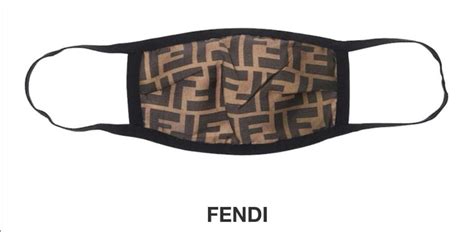 mascherina uomo fendi